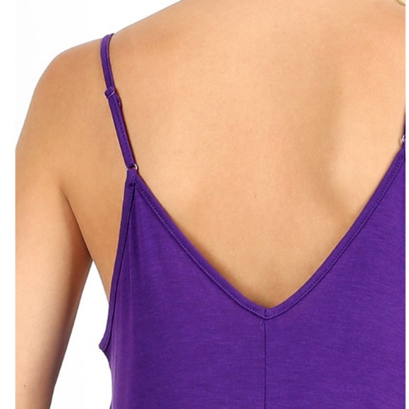 Olive Pocket V-Neck Tank Maxi Dress - Picture 5 of 9